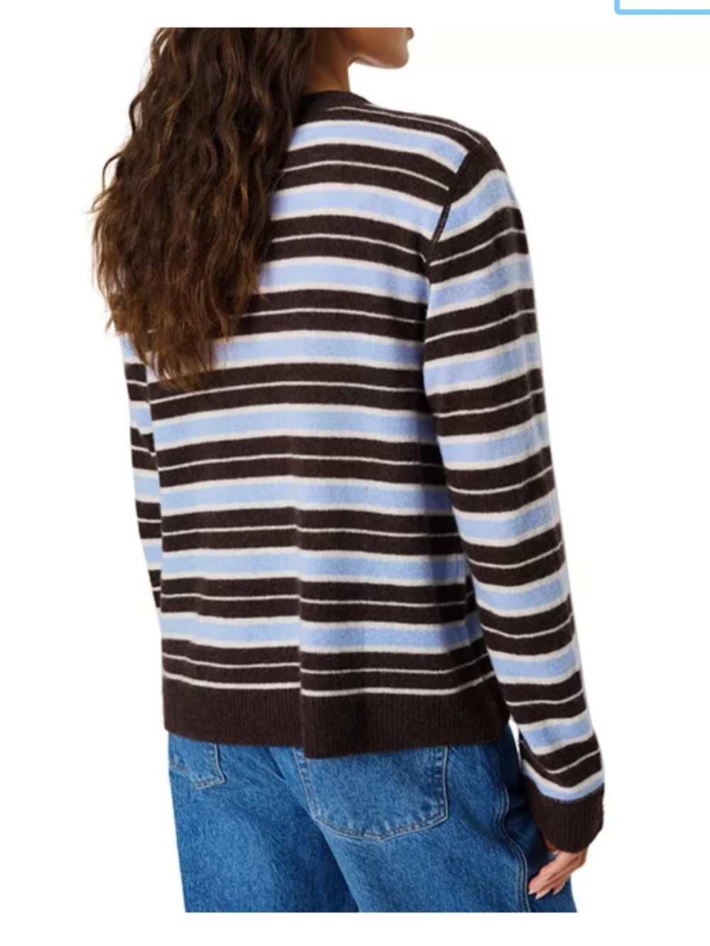 Reformation Cashmere Boyfriend Sweater sz Medium - Picture 2 of 7